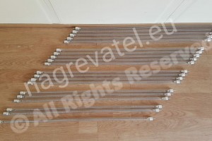 Кварцов нагревател d=18mm L=760mm 600W 230V
