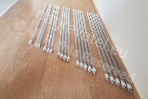 Кварцов нагревател d=18mm L=760mm 600W 230V