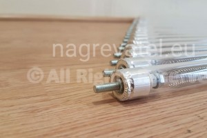 Кварцов нагревател d=18mm L=760mm 600W 230V